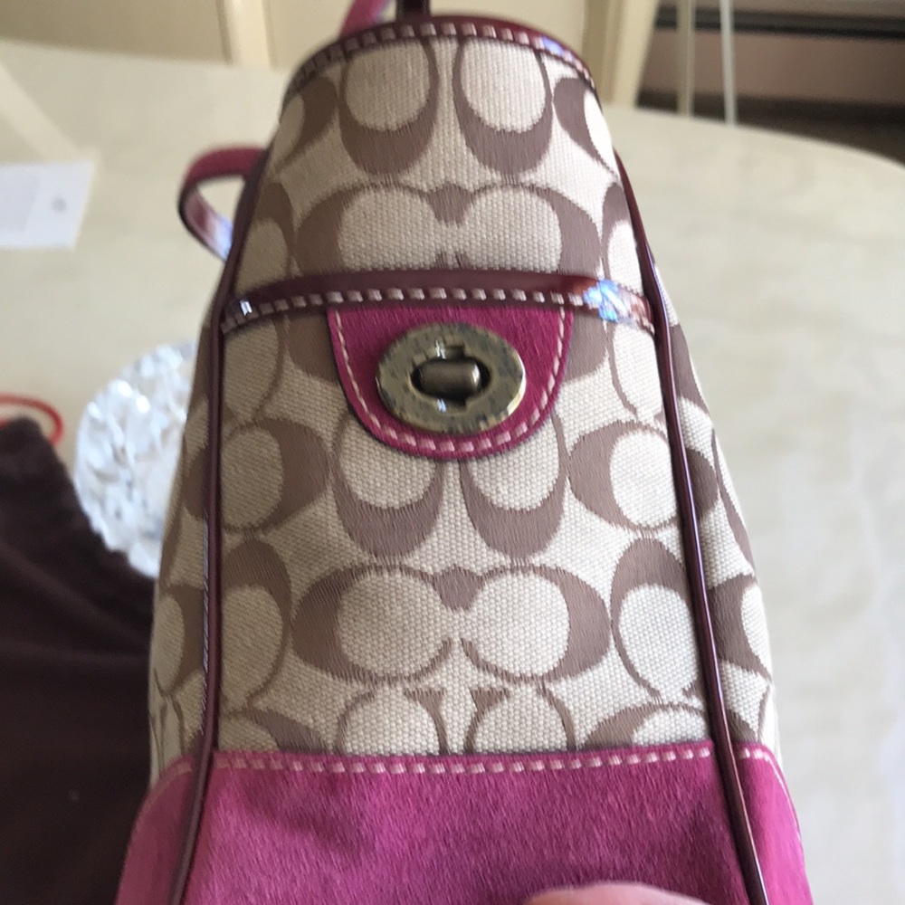 Coach bag with protective bag - Picture 5 of 11